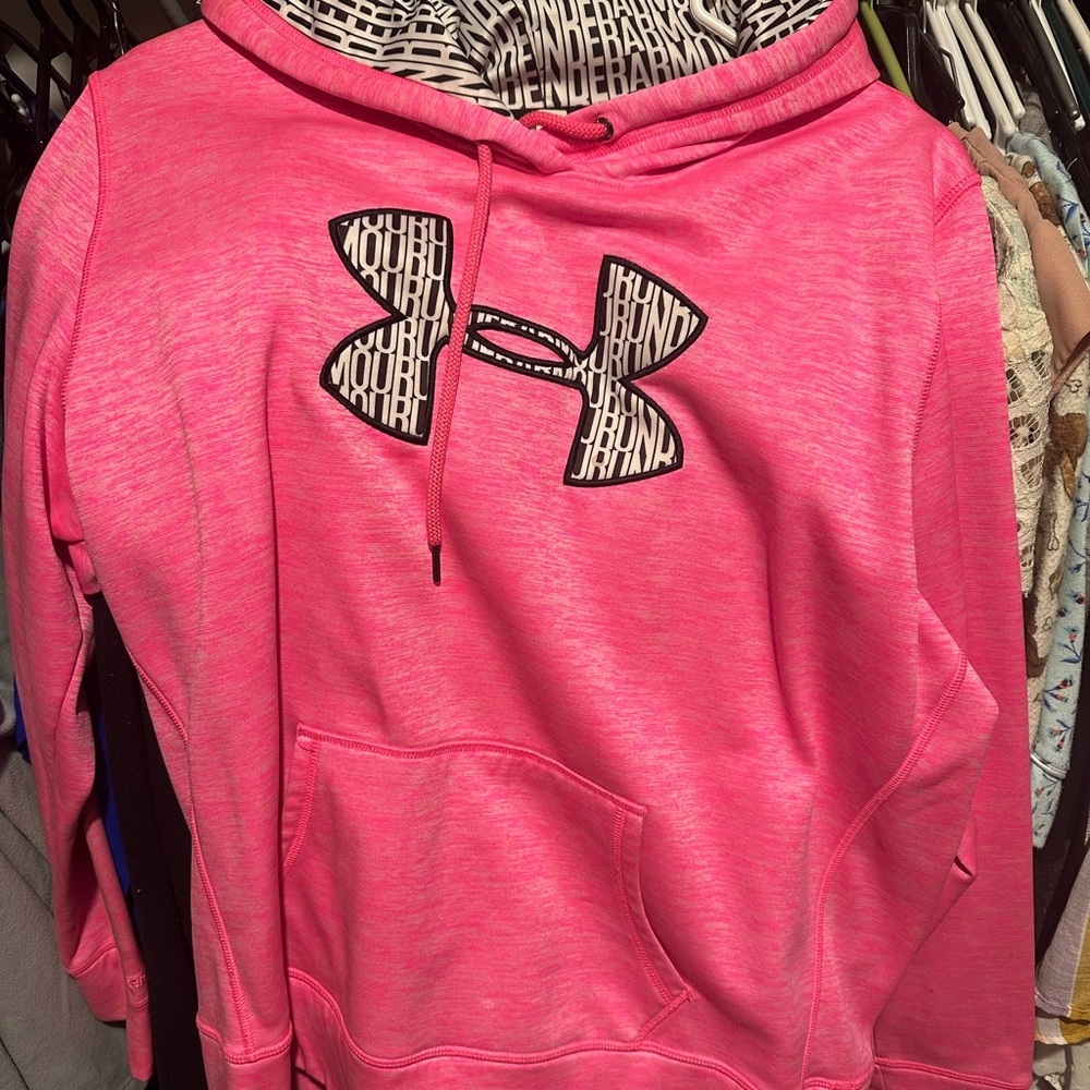 Under Armour Vibrant Pink Hoodie